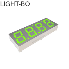 Segmento branco Gray Surface da exposição de diodo emissor de luz do segmento do dígito 0.56inch 7 do verde amarelo 4