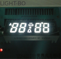 Exposição de diodo emissor de luz feita sob encomenda do Pin de /SMD do MERGULHO, branco puro comum da exposição de segmento do cátodo 7