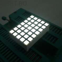 Exposição de diodo emissor de luz programável da eficiência elevada branca da exposição de diodo emissor de luz da matriz de ponto 5x7