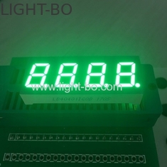 Quatro exposição de diodo emissor de luz numérica do segmento do dígito 7 um verde puro de 0,4 polegadas para o controle de temperatura