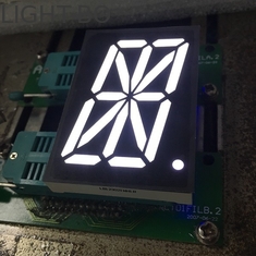 exposição de diodo emissor de luz de um único dígito de 16 segmentos 100mcd para o indicador do assoalho do elevador