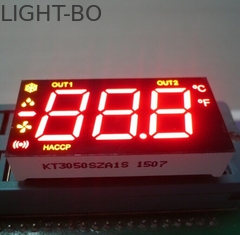 Exposição numérica do ultra vermelha/amarelo diodo emissor de luz 0,5 polegadas para o controle do refrigerador