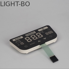 Display LED de 7 segmentos para controle de temperatura