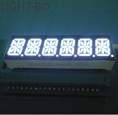 Seis montagens fáceis da intensidade luminosa dos dados da exposição de diodo emissor de luz 80-100mcd/do segmento do dígito 14