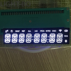 Exposição de diodo emissor de luz estável do segmento do dígito 14 do desempenho 8 personalizada para o som