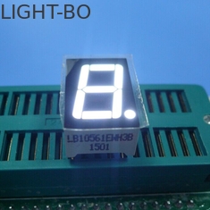 0,56&quot; intensidade 100-120mcd luminosa ultra branca comum de um único dígito de exposição de segmento do ânodo 7