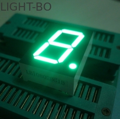 Exposição de diodo emissor de luz de um único dígito de 7 segmentos do brilho alto ângulo de visão grande de 0,8 polegadas