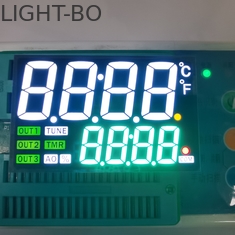 linha dupla 4 dígitos da exposição de diodo emissor de luz 80mW do segmento da altura 7 de 18mm para o painel de instrumento