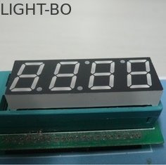 Display de LED de quatro dígitos e sete segmentos 100 - 120 mcd para exibição de relógio de LED de micro-ondas