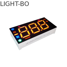 Exposição de diodo emissor de luz multicolorido personalizada do segmento de 3Digit 0,5&quot; sete para o controle do refrigerador