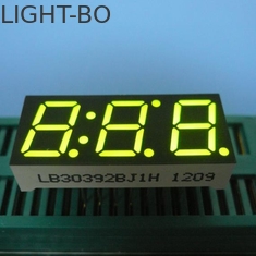 0,39&quot; exposição de diodo emissor de luz tripla do segmento do dígito sete do verde para o indicador do painel de Intrument