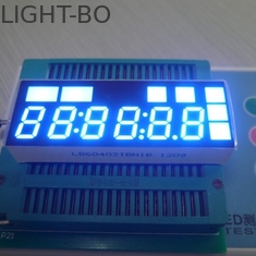 Exposição de diodo emissor de luz do segmento do dígito 7 da ESPIGA 6 de 0,4 polegadas 60 x 22 x 10,05 milímetros