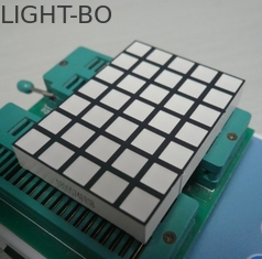 A matriz de ponto quadrada conduziu a exposição, exposição do corredor do diodo emissor de luz da matriz de ponto 5x7