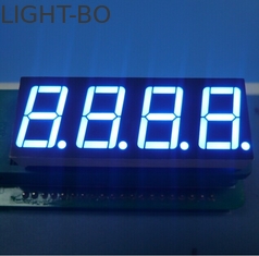 Display LED numérico de 4 dígitos e 7 segmentos ultra branco para indicador de processo