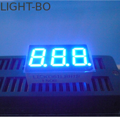0,36 avance a exposição de diodo emissor de luz numérica, exposição conduzida segmento 80mcd do dight 7 do azul 3 - 100mcd