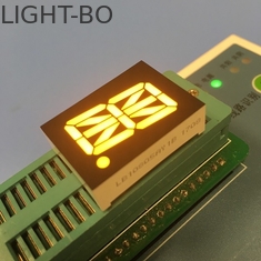 Exposição de segmento super do diodo emissor de luz dezesseis do âmbar 0,8 polegadas para o controle da automatização