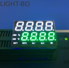 Emitindo-se ultra a exposição de diodo emissor de luz do segmento dos dígitos 7 do branco 8 para o indicador da temperatura