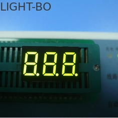 7 cores de três números da exposição de diodo emissor de luz do segmento várias que multiplexam para o indicador