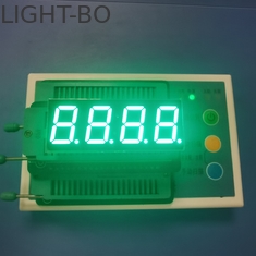 Cátodo comum puro da exposição de diodo emissor de luz do segmento do dígito 7 do verde 0.56inch 4 para os painéis de instrumento