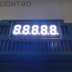 5 dígito 20mA 120mcd 0,23&quot; exposição de diodo emissor de luz comum do ânodo