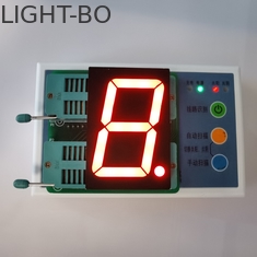 7 exposição de diodo emissor de luz de um único dígito do segmento 1.8in 80mW 635nm 35mcd