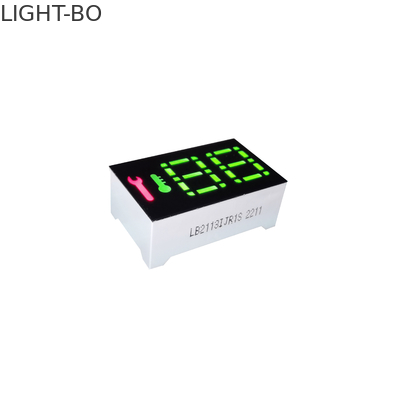 Bom preço. 2 ânodo comum personalizado da exposição de diodo emissor de luz do segmento do dígito 7 para o indicador industrial da temperatura on-line