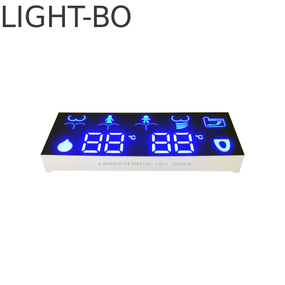 Bom preço. 4 exposição de diodo emissor de luz feita sob encomenda do dígito 20mA 9.8mm para o toalete esperto on-line