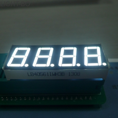 Bom preço. Segmento numérico ultra branco do dígito 7 da exposição de diodo emissor de luz 4 para o indicador de processo on-line