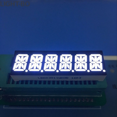 Bom preço. Os 10mm seis segmentos ultra branco do dígito 14 conduziram o ânodo comum da exposição para o painel de instrumento on-line