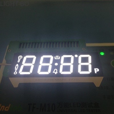 Bom preço. Exposição de diodo emissor de luz do segmento do dígito 7 da cara preta 4 ultra branca para o fogão de gás on-line