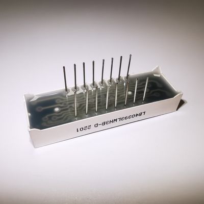 Bom preço. Display de relógio LED alimentado a eletricidade 12x6 polegadas Polaridade do cátodo comum para os requisitos do cliente on-line