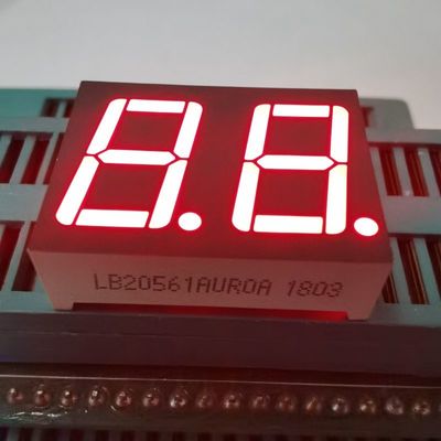 Bom preço. Visor LED de 7 segmentos de 0,56 polegadas e 2 dígitos, vermelho ultra brilhante, ânodo comum on-line