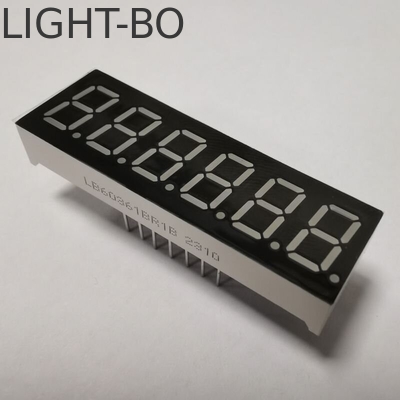 Bom preço. Super brilhante vermelho de 6 dígitos de 0,36 polegadas 7 segmentos LED Display, amplamente utilizado para painel de instrumentos on-line