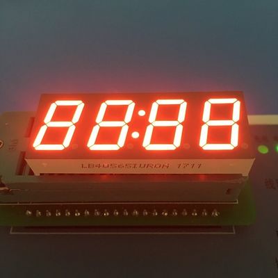 Bom preço. Display de relógio LED 4 dígitos 7 segmentos Anodo comum para equipamentos de fitness on-line