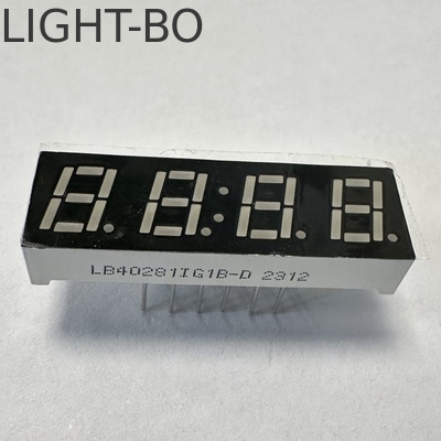Bom preço. Display LED 7 Segmento 4 dígitos Cátodo comum verde puro para temperatura e umidade on-line