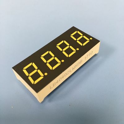 Bom preço. Display LED 4 dígitos 0,4 polegadas 7 segmentos Ultra Branco Anodo comum para painel de instrumentos on-line