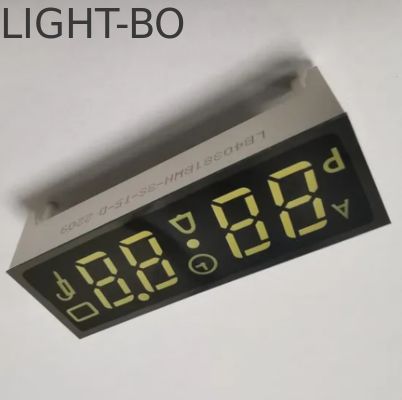 Bom preço. Display LED de 7 segmentos branco ultra personalizado de 4 dígitos Ânodo comum para controle do temporizador digital do forno on-line