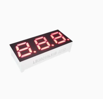 Bom preço. Display LED Vermelho Super Brilhante de 7 segmentos de 0,4 polegadas, Três Dígitos Compactos, Cátodo Comum, para Máquina de Café on-line