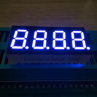 Bom preço. Display LED de 7 segmentos de 4 dígitos branco ultra brilhante de 0,36