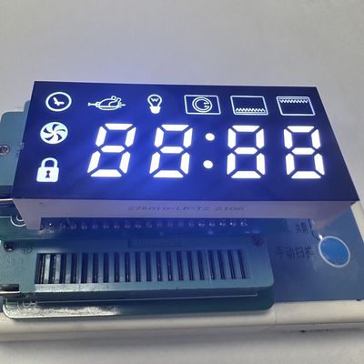 Bom preço. Display LED de 7 segmentos de branco puro de 4 dígitos, com cátodo comum para controlo do temporizador do forno on-line