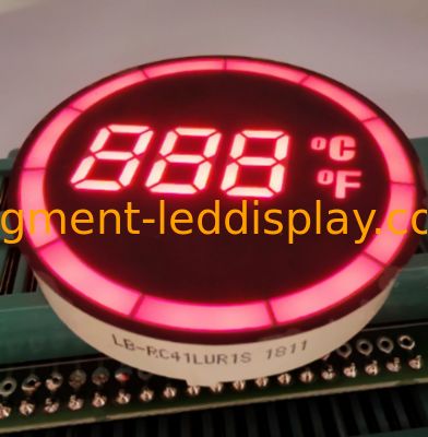 Bom preço. Controlador de Display de Temperatura LED de 7 Segmentos de Ânodo Comum Redondo, Uso: Interno, Externo, Semi-externo on-line
