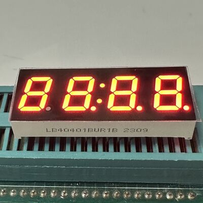 Bom preço. Display de LED de 4 dígitos e 7 segmentos com um catodo comum on-line