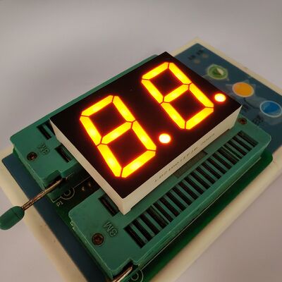 Bom preço. Visor de temperatura LED de 7 segmentos laranja de 2 dígitos on-line