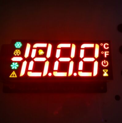 Bom preço. Visor LED de 7 segmentos de três dígitos personalizado para painel de controle de refrigerador on-line