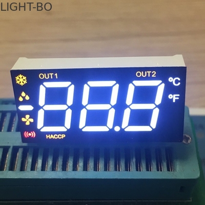Bom preço. Exposição de diodo emissor de luz tripla Multicolour do segmento do dígito 7 para o refrigerador com dobra do pino de 90 graus on-line