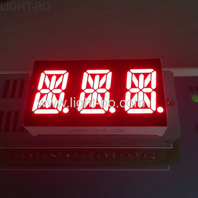 Bom preço. Vermelho comum triplo do cátodo da exposição de diodo emissor de luz do segmento do dígito 14 para o painel de instrumento on-line
