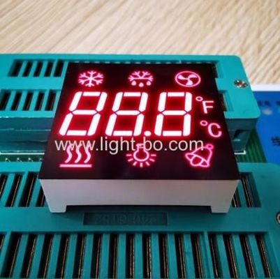 Bom preço. Ultra-vermelho personalizado Triple Digit 7 Segment LED Display Anodo comum para controle de refrigerador on-line