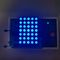 14 exposição de diodo emissor de luz azul brilhante dos pinos 635nm 100mcd 5x7 Dot Matrix