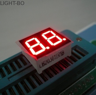 Bom preço. Brilho alto duplo vermelho de exposições de diodo emissor de luz do segmento do dígito 7 de 0,36 polegadas para o dispositivo electrónico on-line