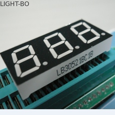 Bom preço. 5 polegadas 3 dígitos Exterior 7 Segmentos LED Display Para termostato, controlador de umidade on-line